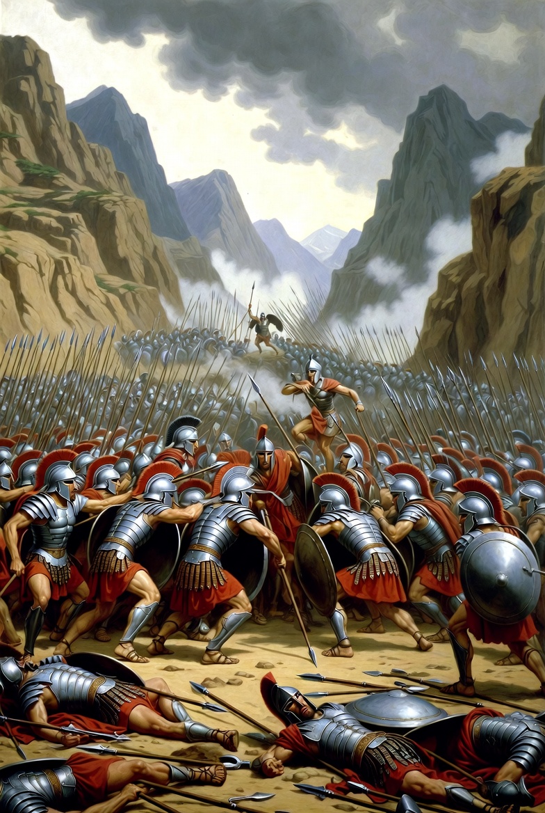 Batalla de las Termopilas: Leonidas y sus 300 valientes
